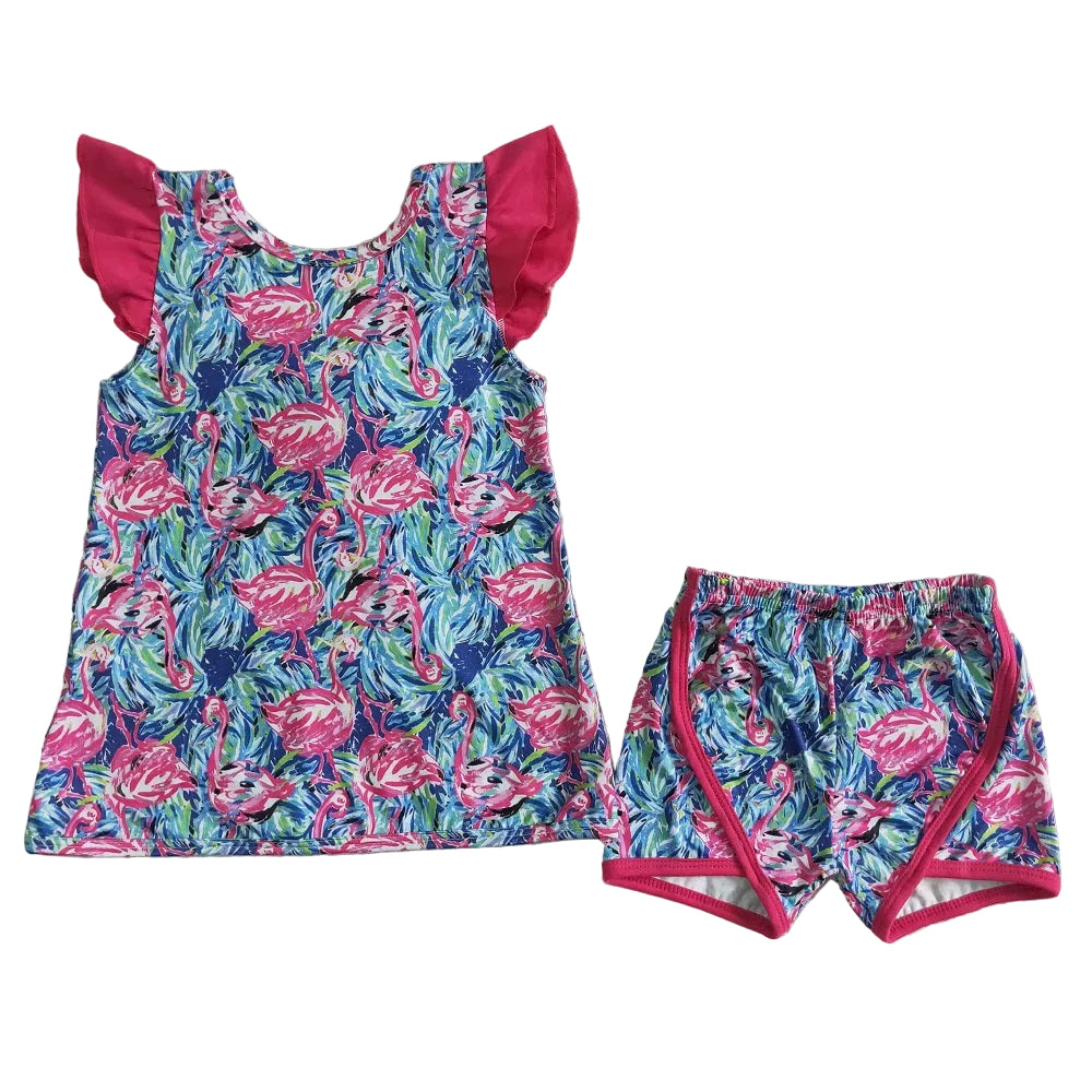 Pink Flamingo Flutter Set