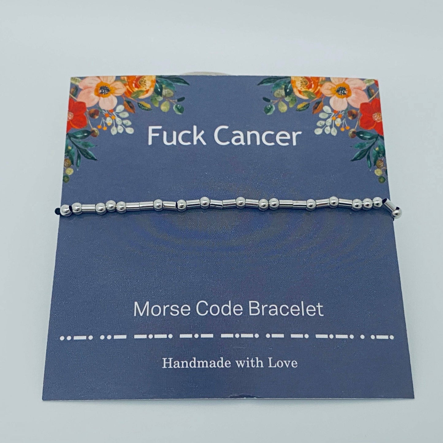 F*** Morse Code Bracelets