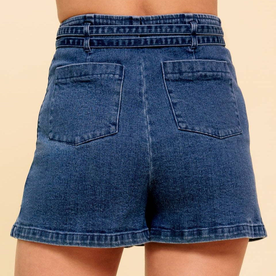 Faye Denim Skort