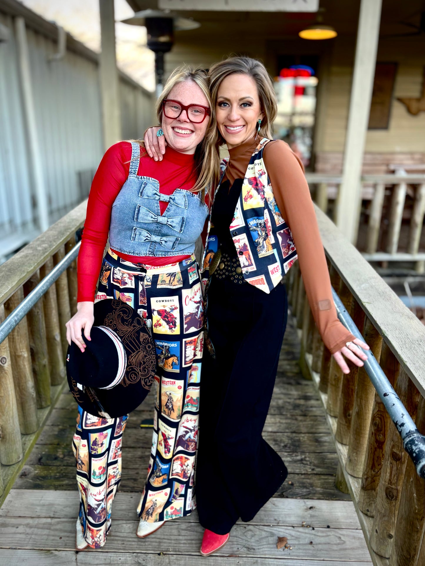 Meg Black Denim Jumpsuit