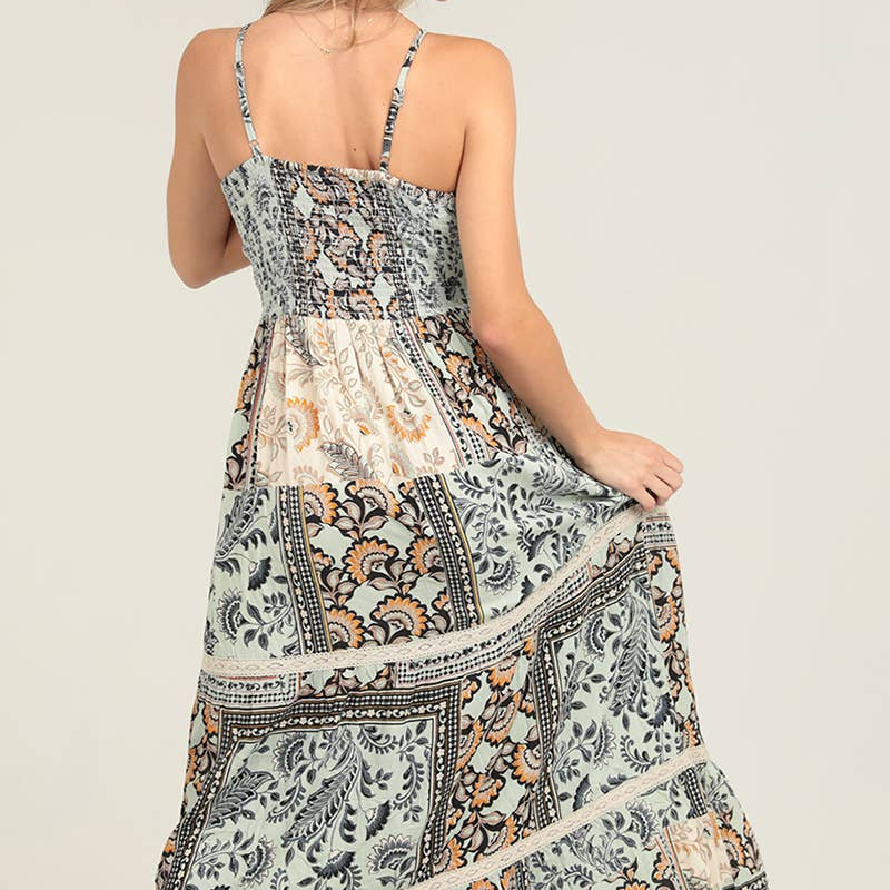 Mint Cut Out Maxi