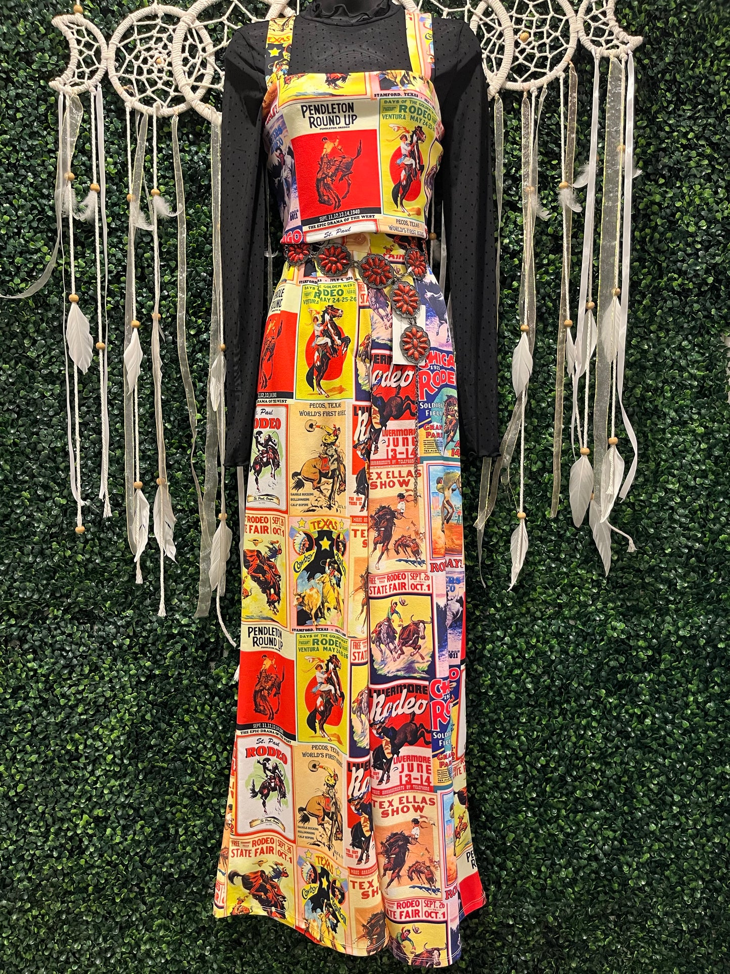 Cowboy Post Print Pants