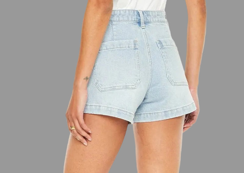 Trouser Denim Shorts