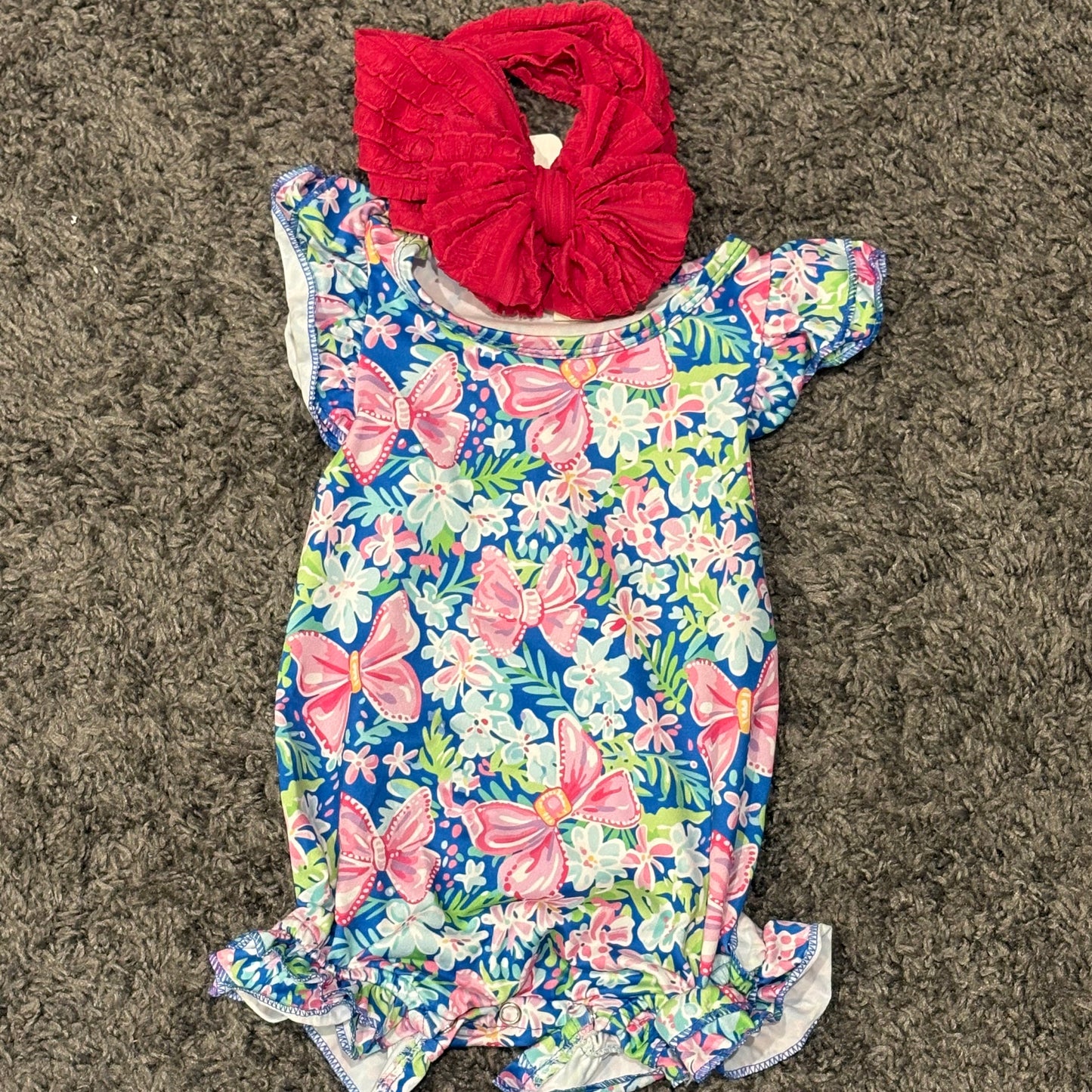 Coquette Baby Romper