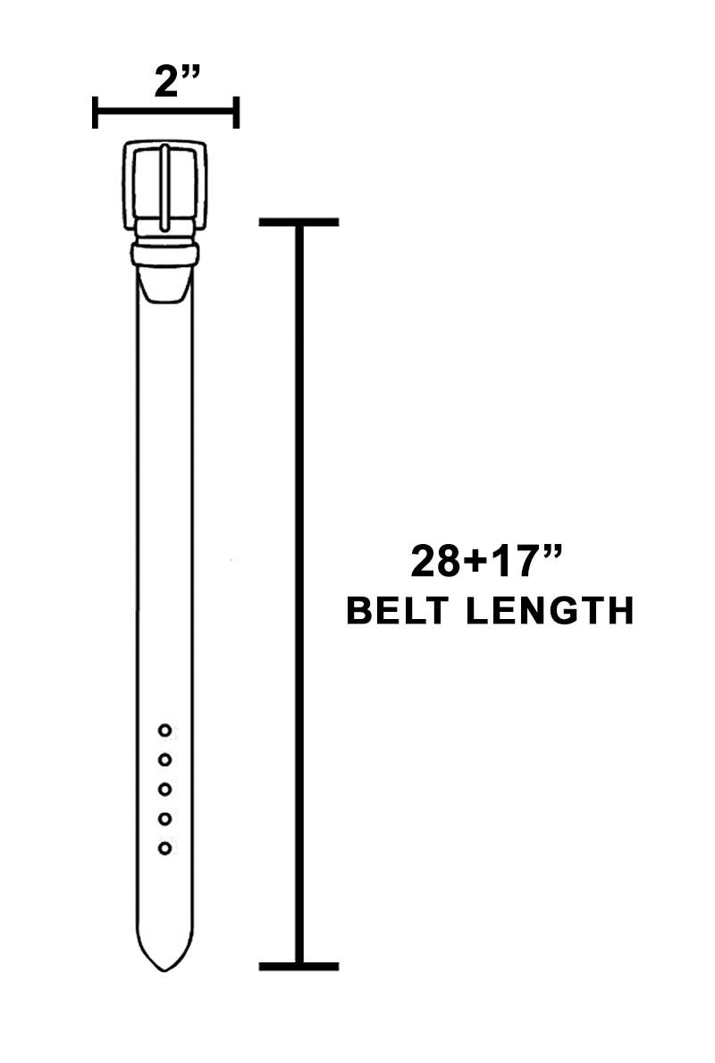 Rectangle Stone Chain Belt