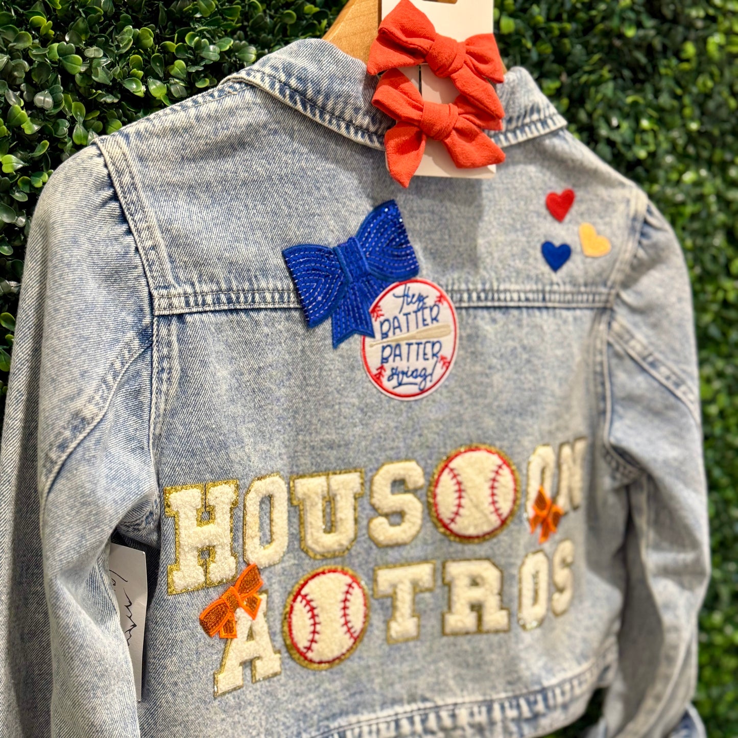 Houston Baseball Denim Jacket