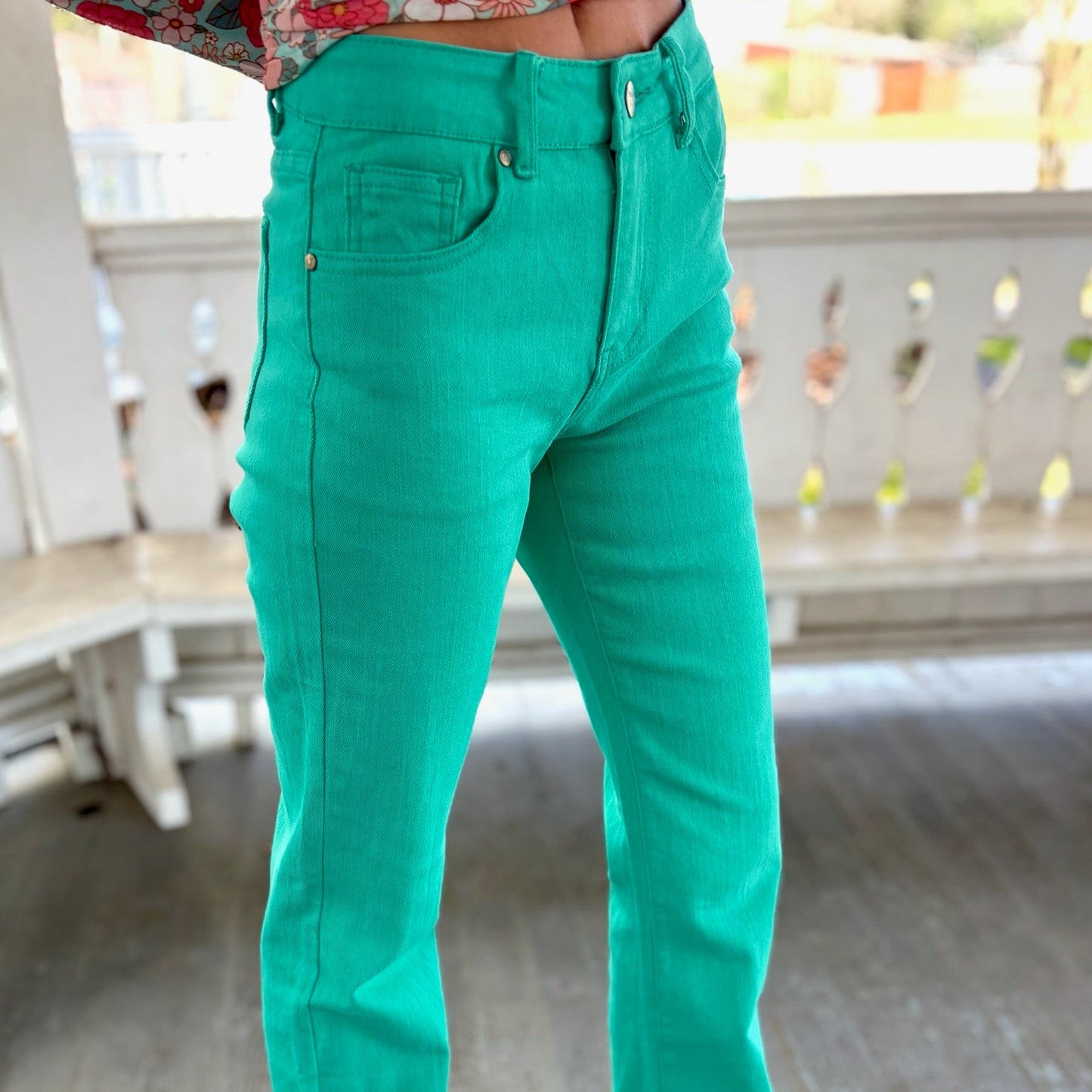 Saratoga Turquoise Denim