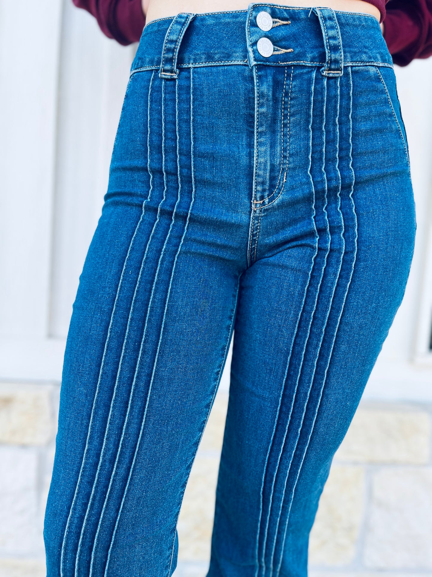 Karissa Lee High Rise Flare