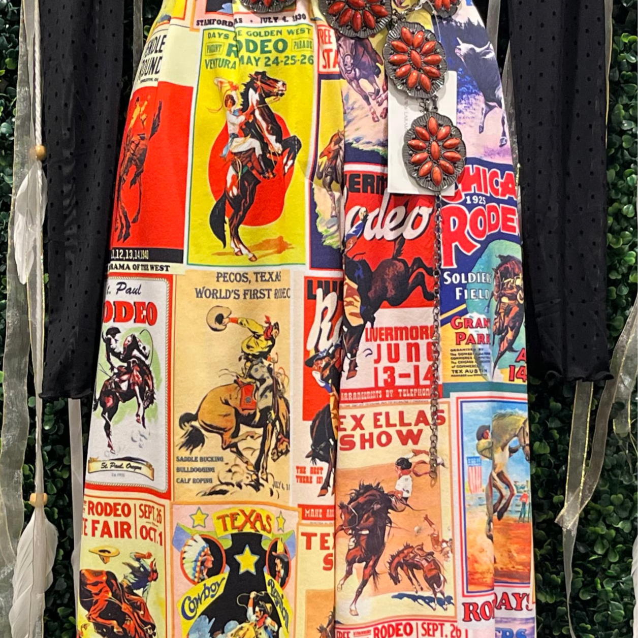 Cowboy Post Print Pants