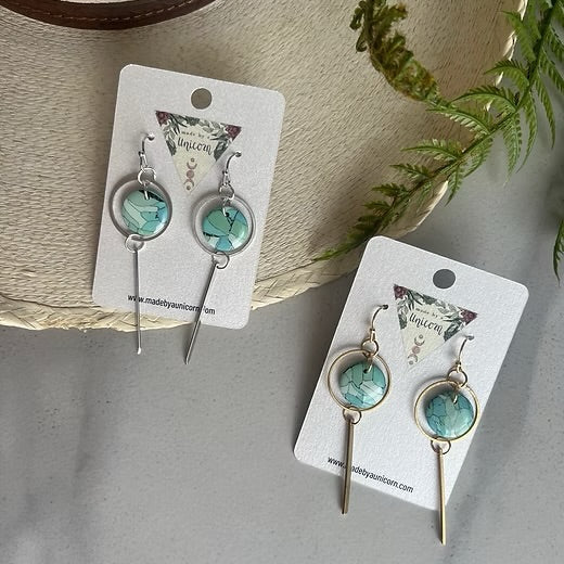 Turquoise Sky Earring