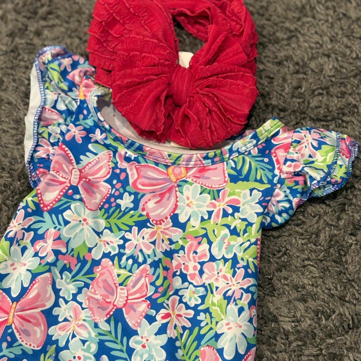 Coquette Baby Romper