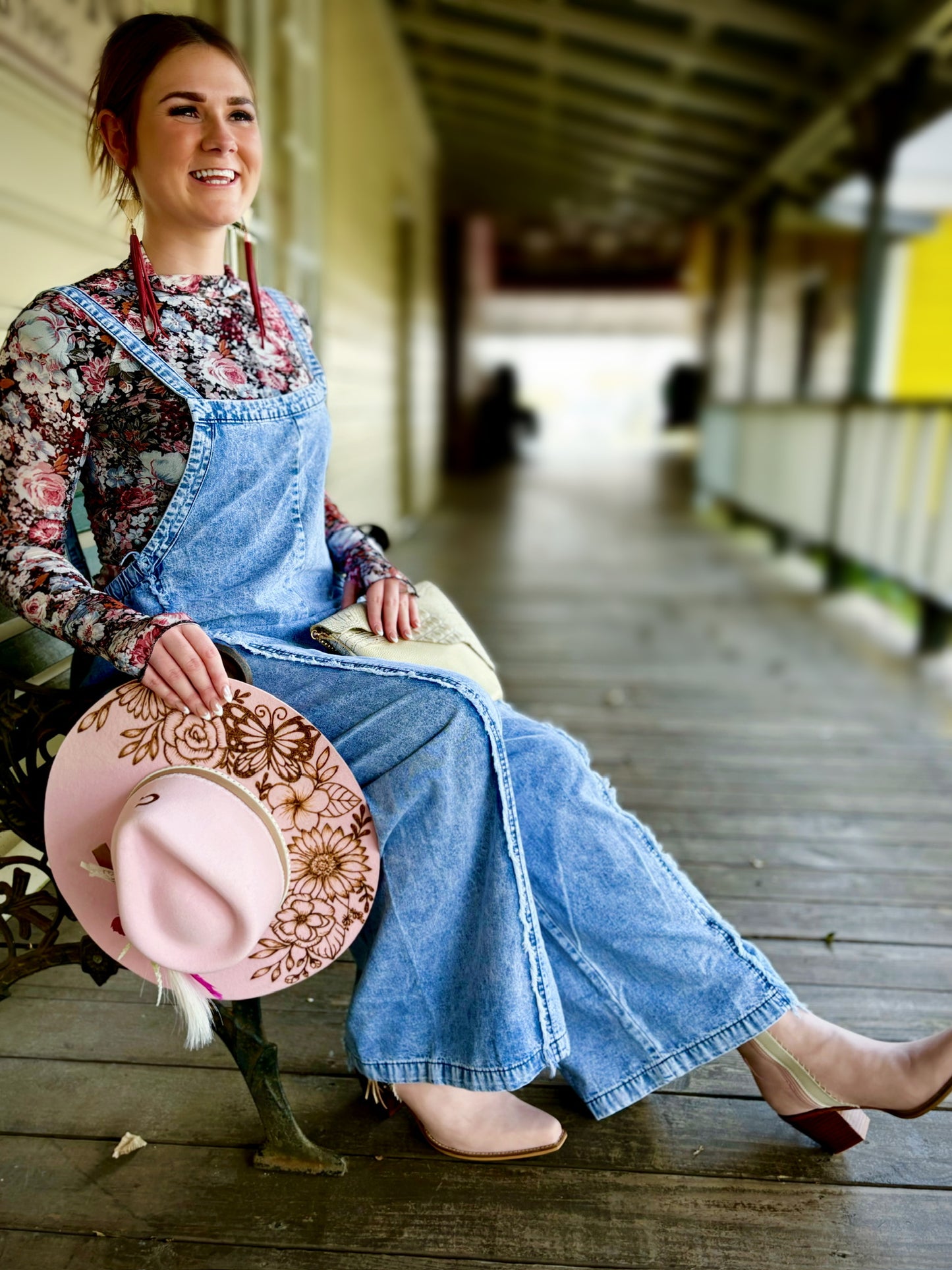 Logan Wide Leg Flowy Overalls