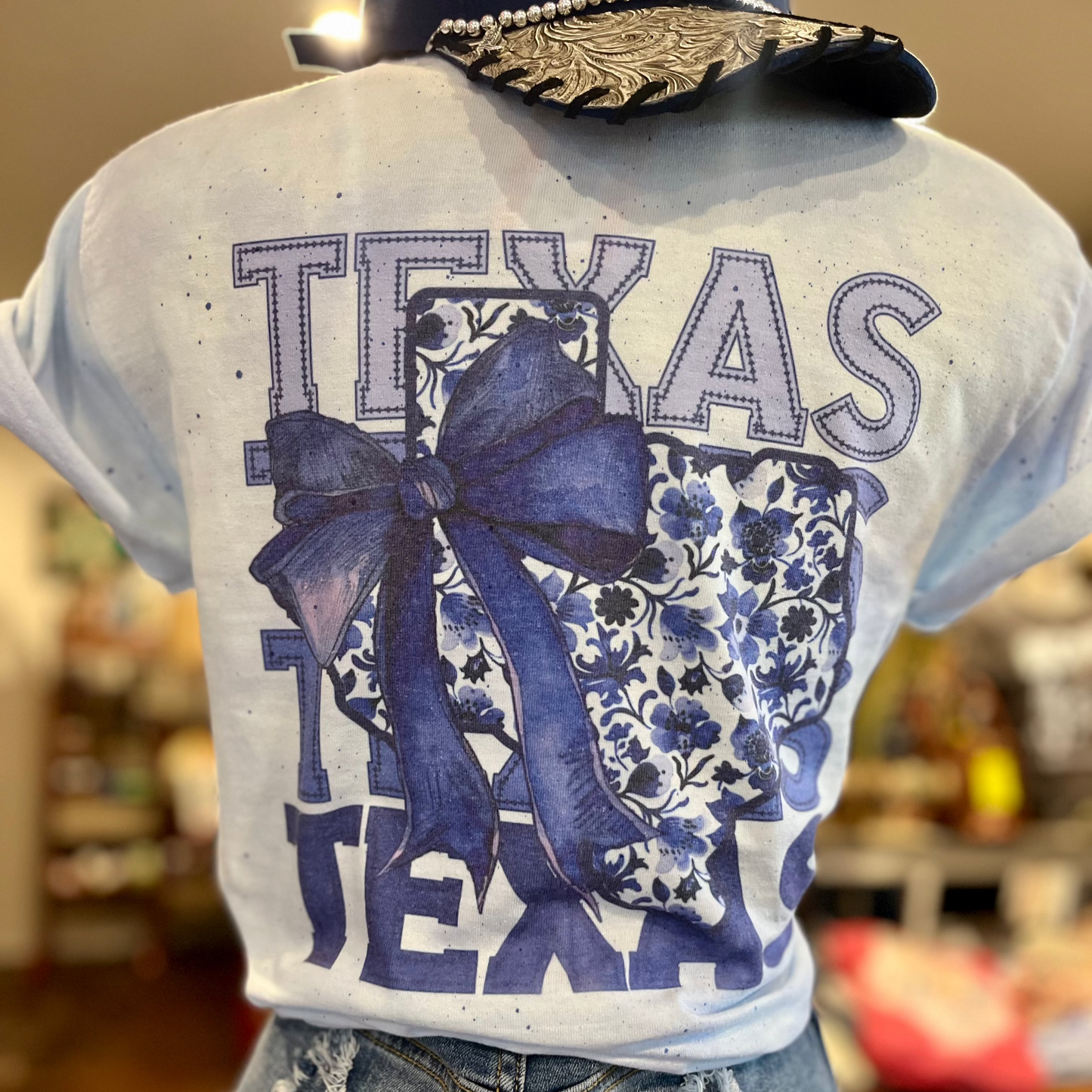 Chinoiserie Texas Tee
