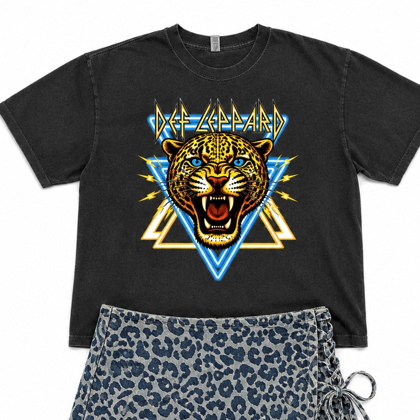 Leopard Band Tee