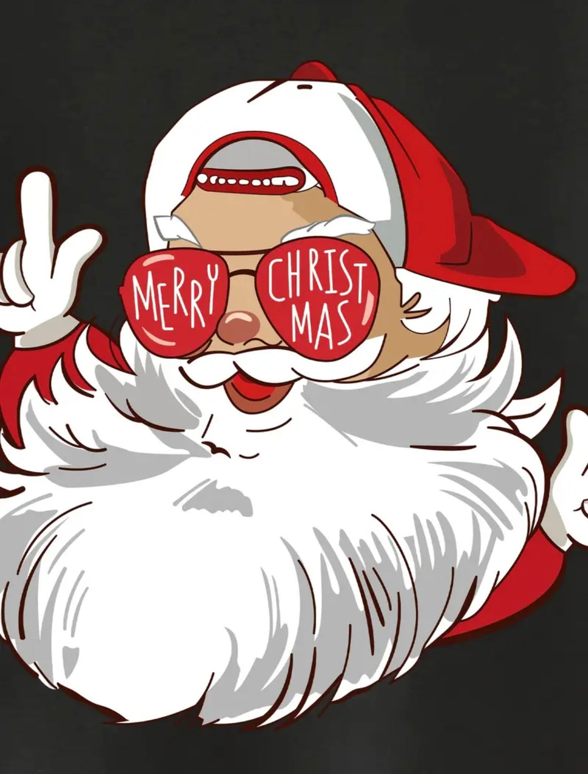 Boys Sunglasses Santa Tee