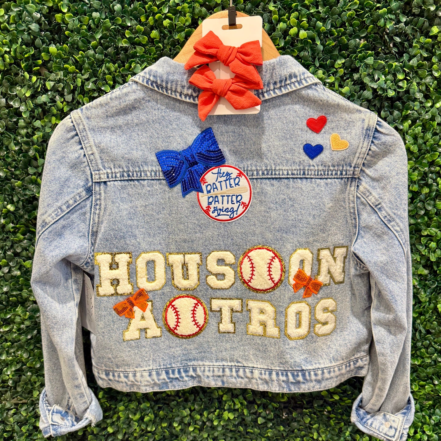 Houston Baseball Denim Jacket