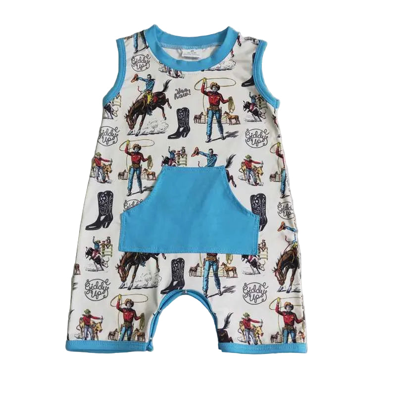 Cowboy Roundup Romper