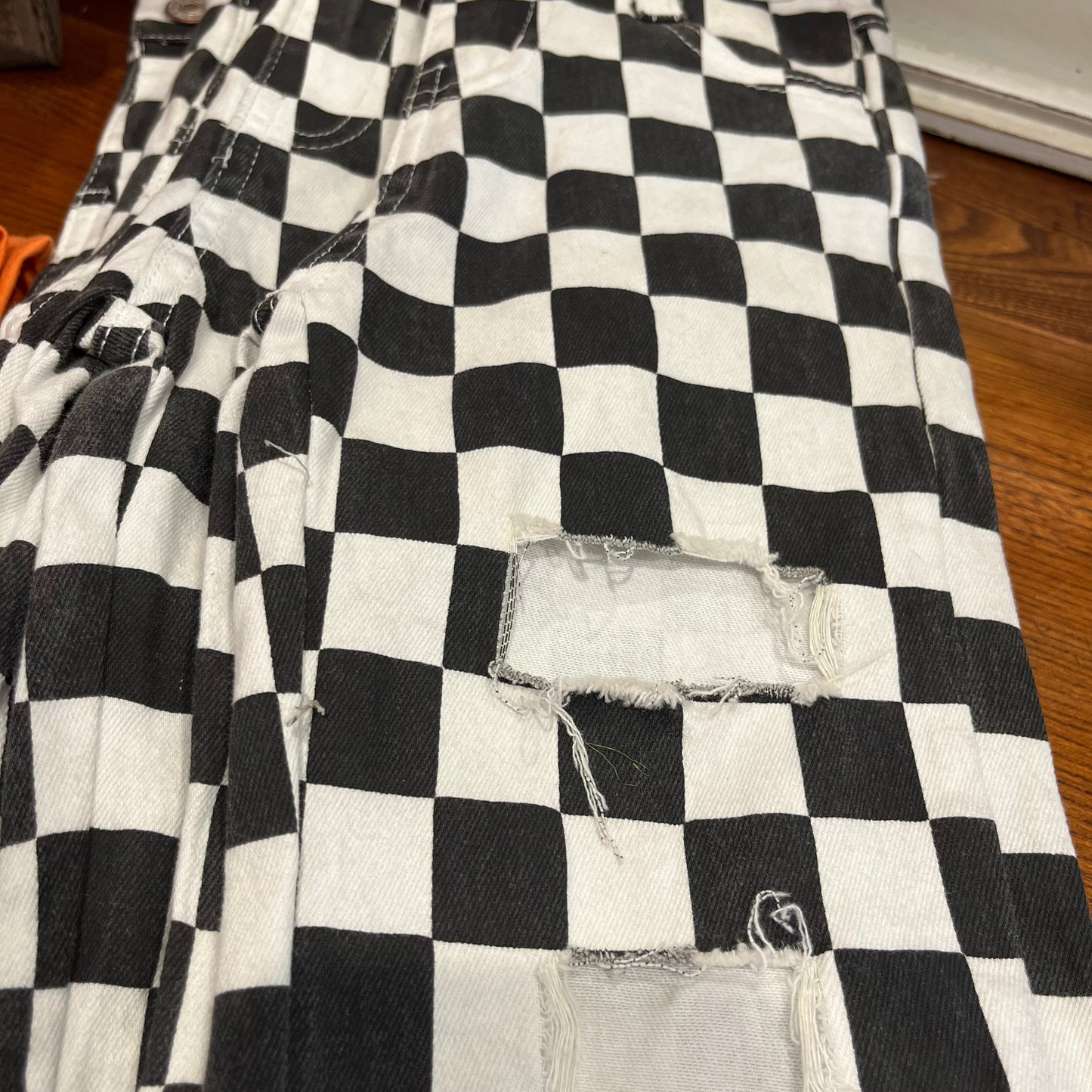 Kids Checkered Pants