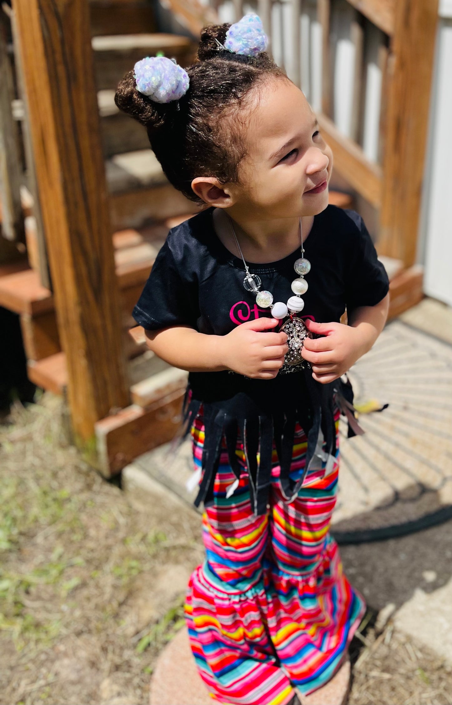 Serape Stay Wild Bell Set