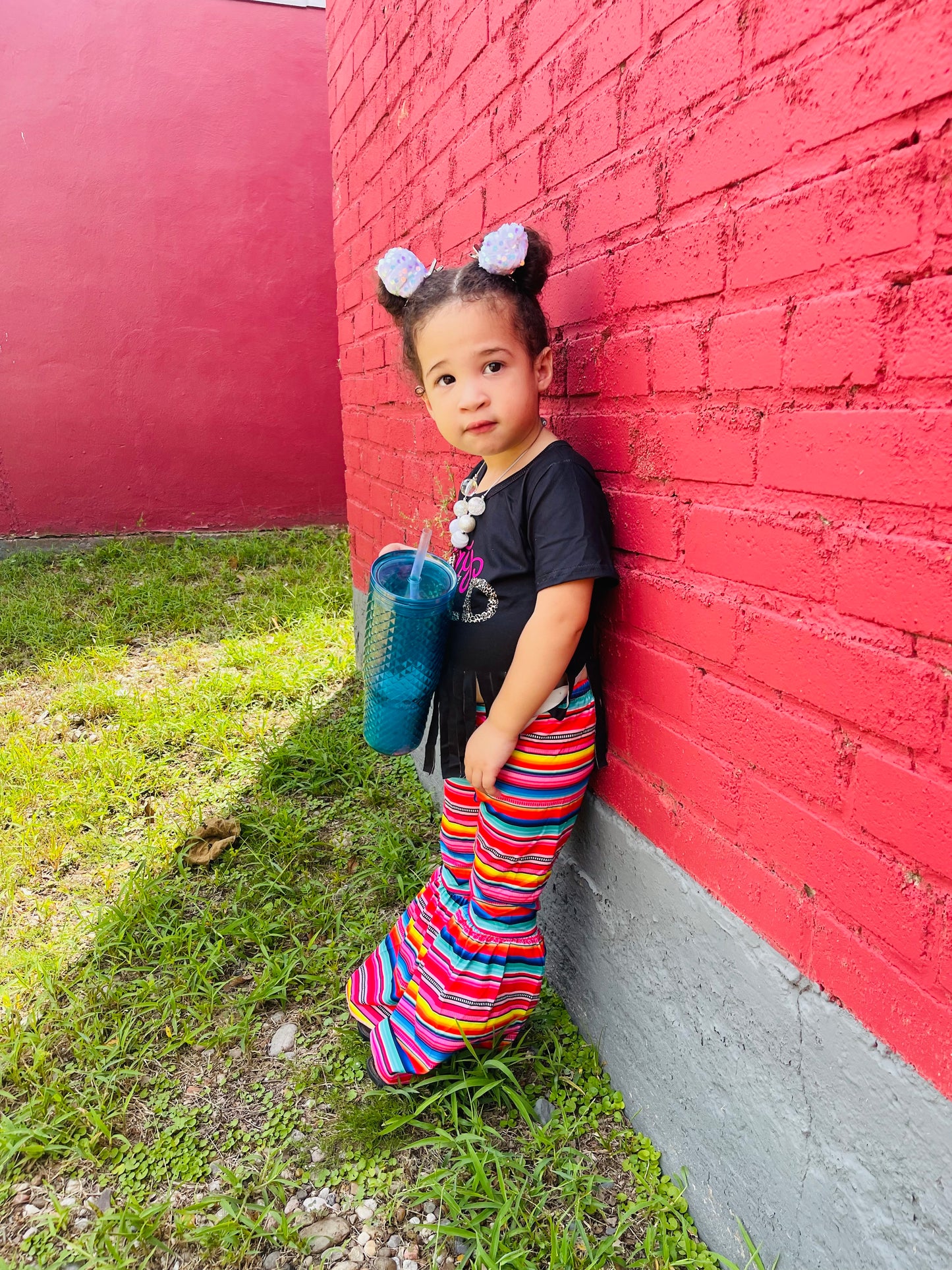 Serape Stay Wild Bell Set