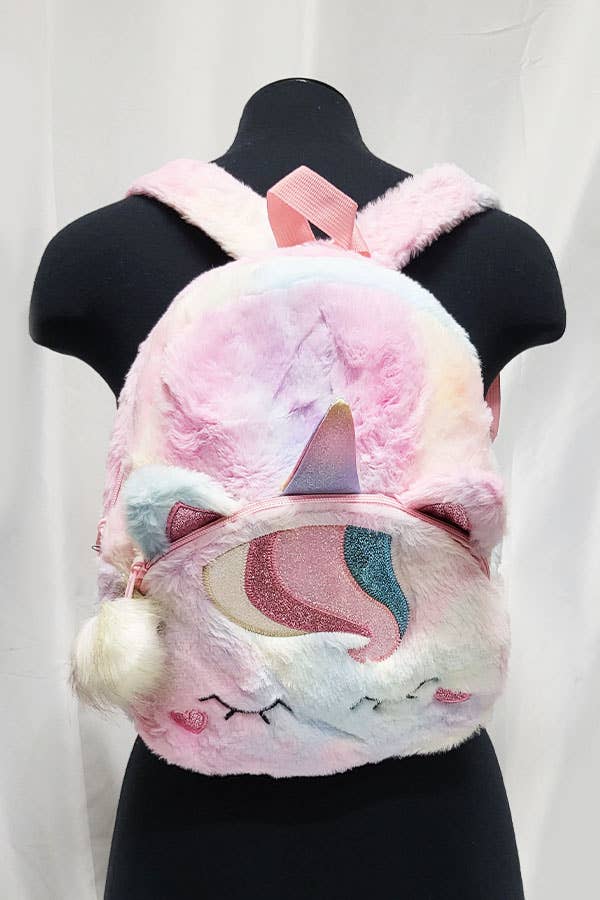Unicorn Plush Backpack
