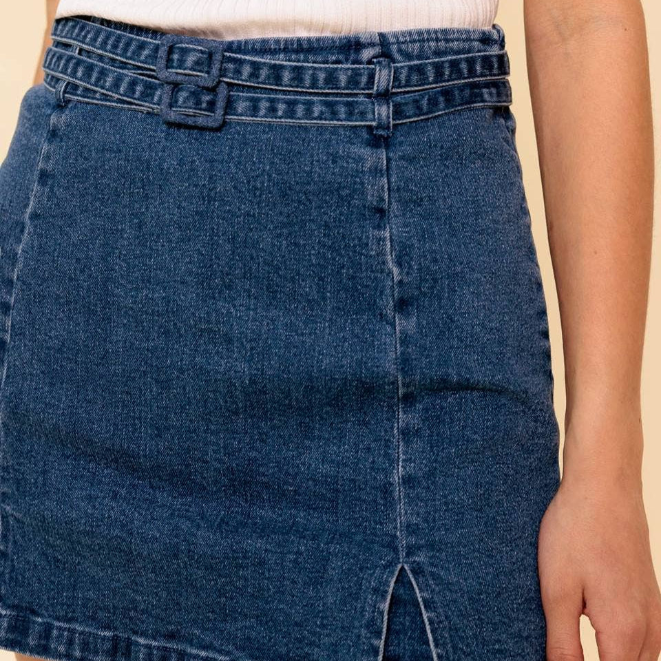 Faye Denim Skort
