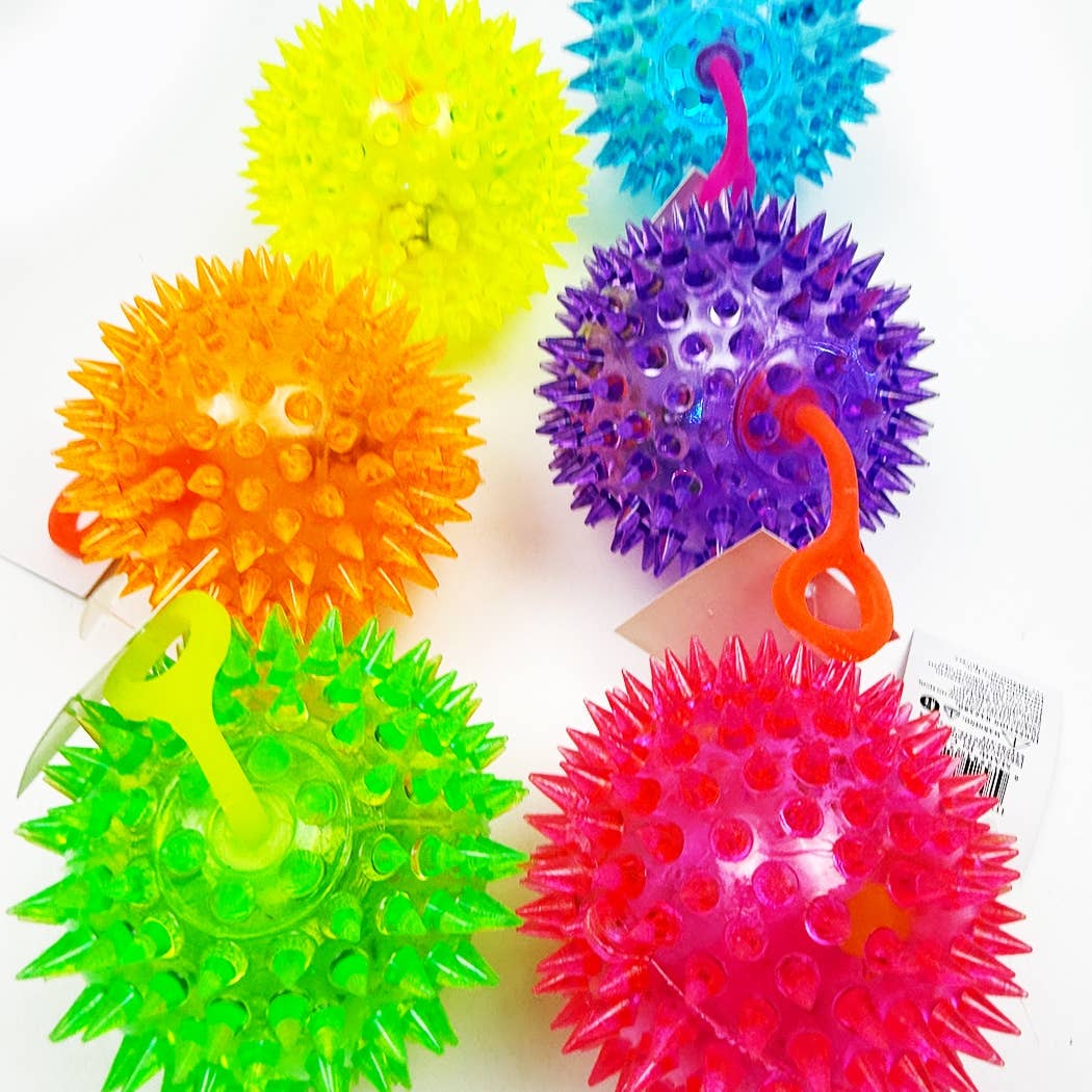 Light Up Spike YoYo Bouncy Ball