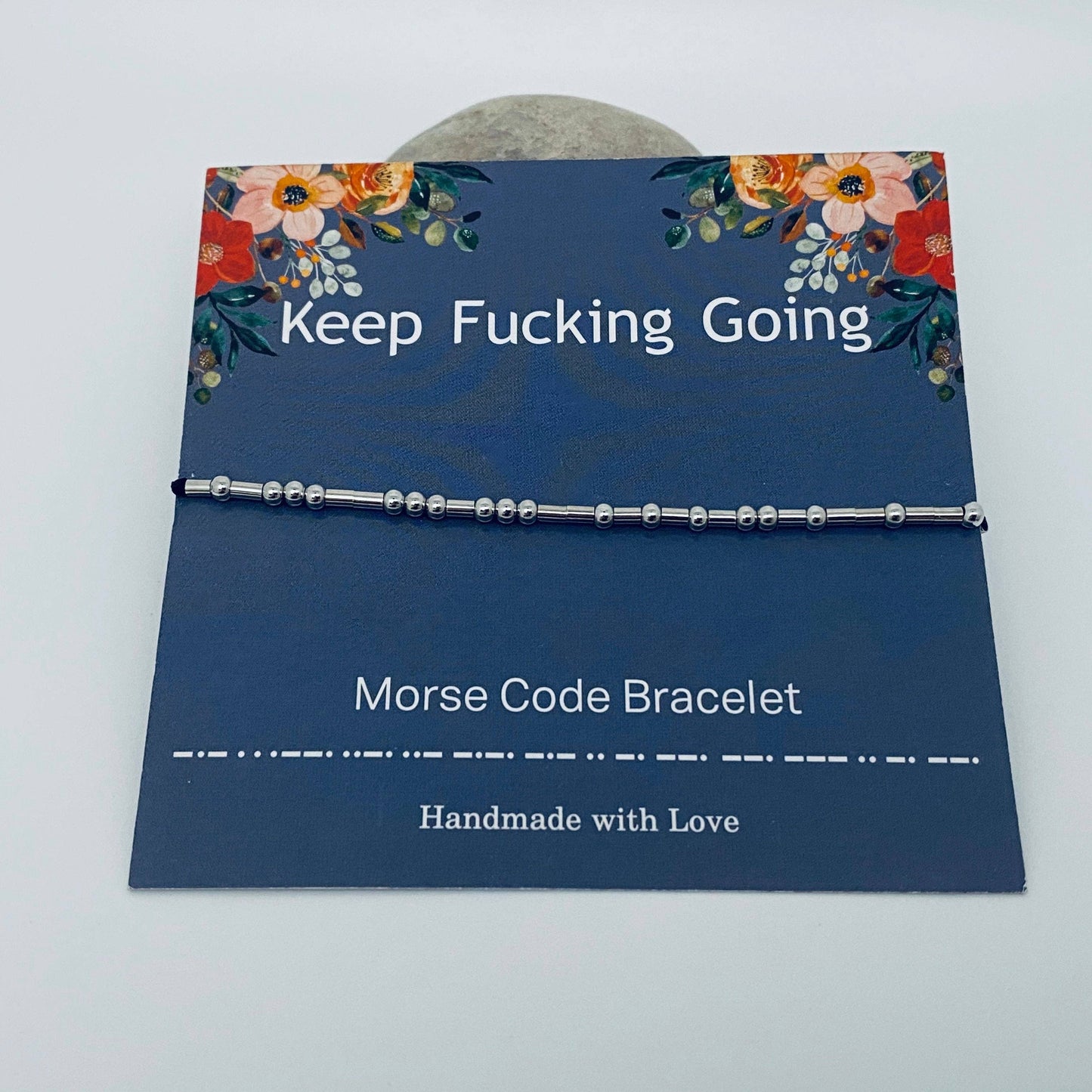 F*** Morse Code Bracelets