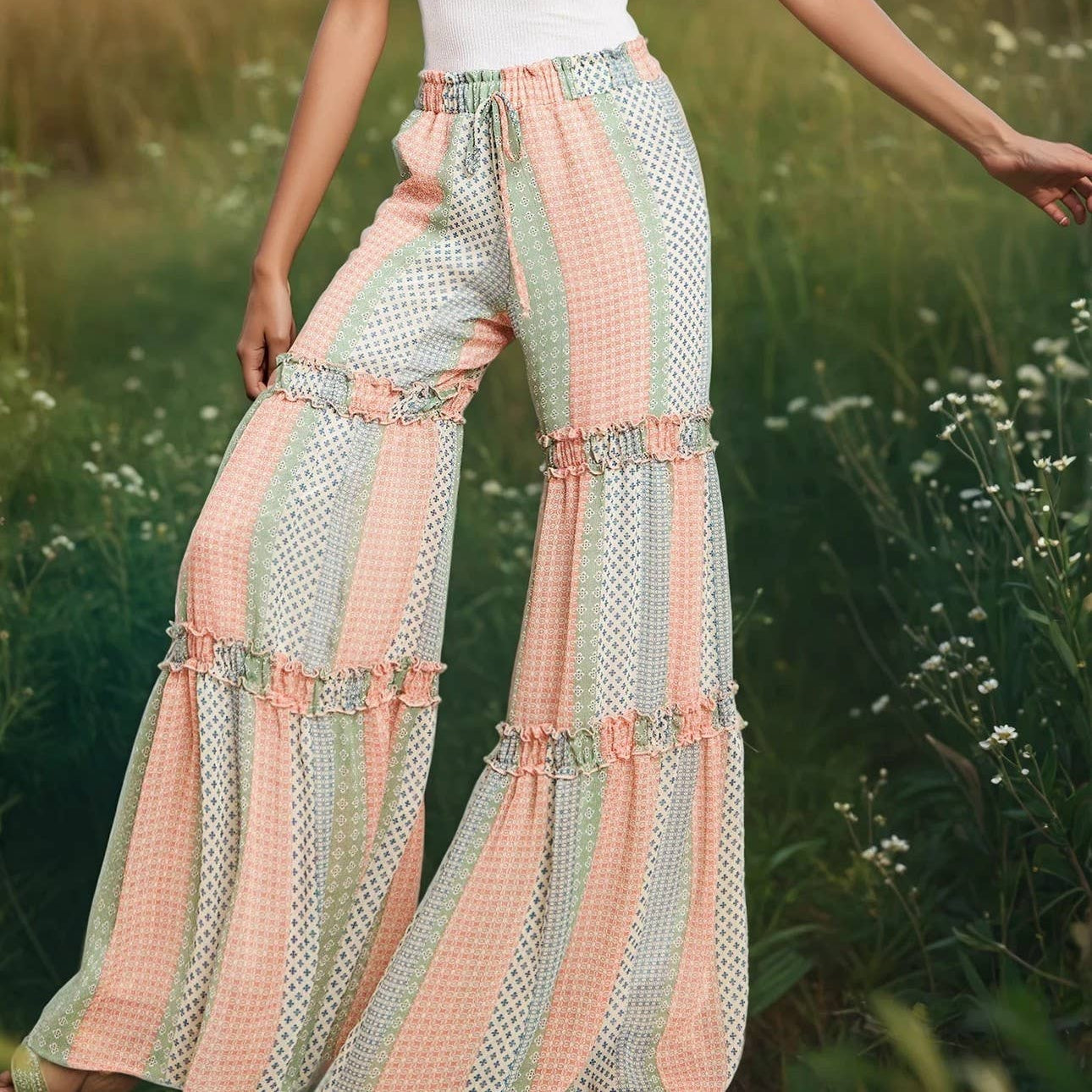 Lily Patchwork Pant