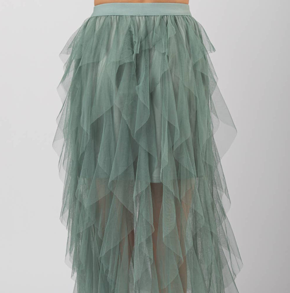 Tulle Waterfall Skirt