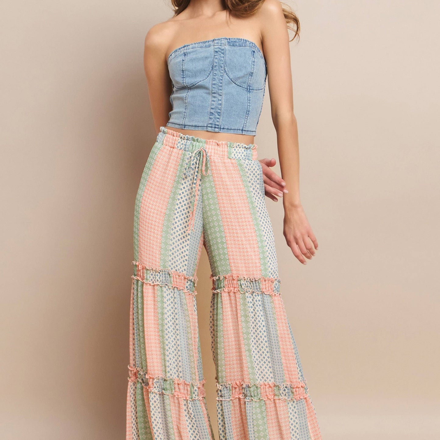 Lily Patchwork Pant