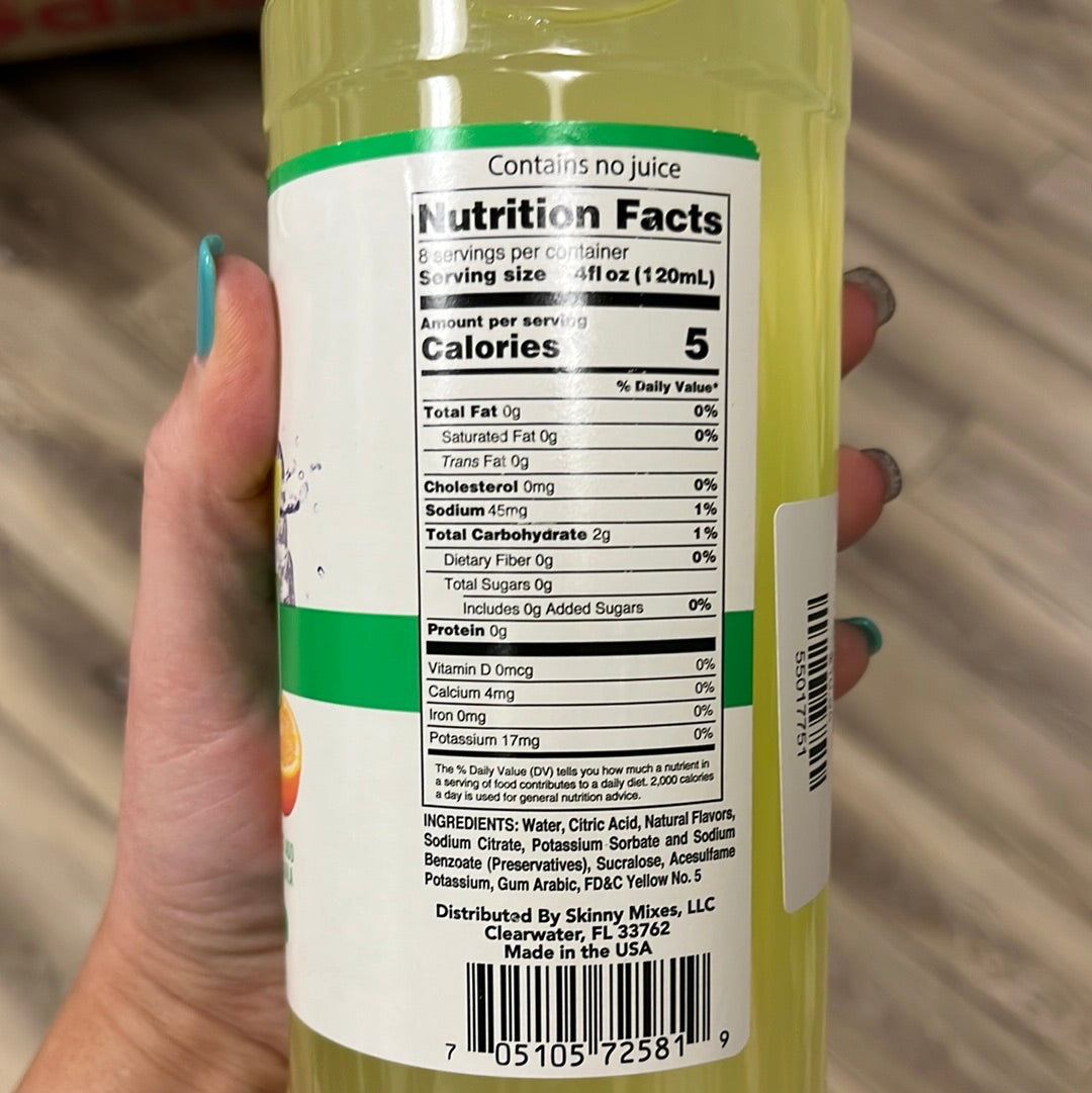 Skinny Syrup Margarita Mix