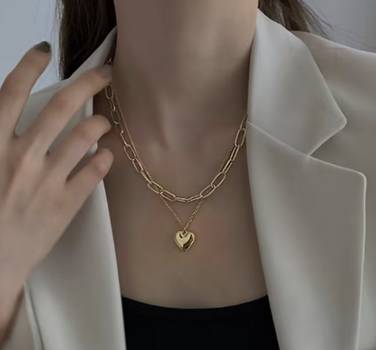 Layered Heart Chain