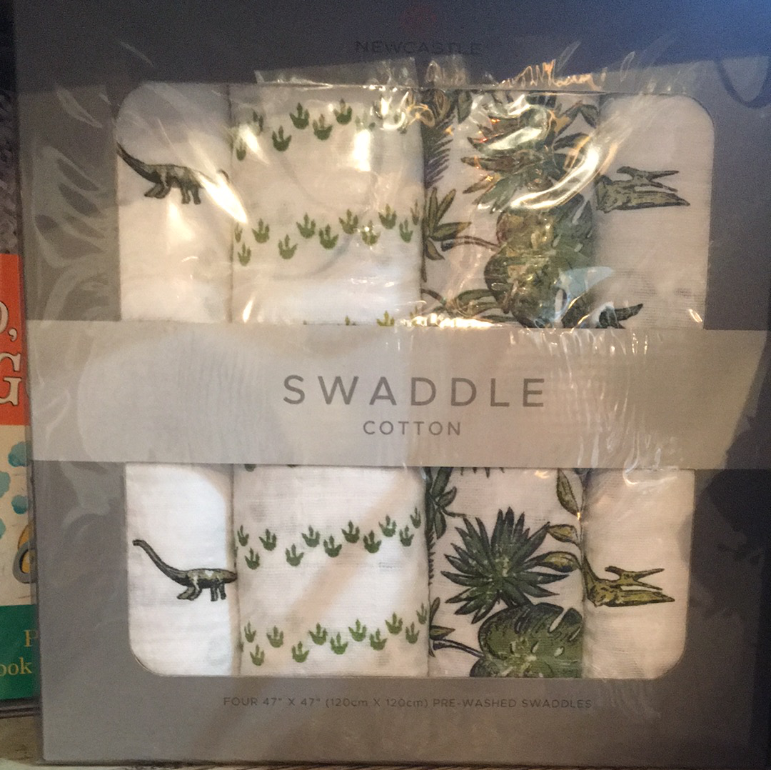 Dino Days Swaddle 4 pk.