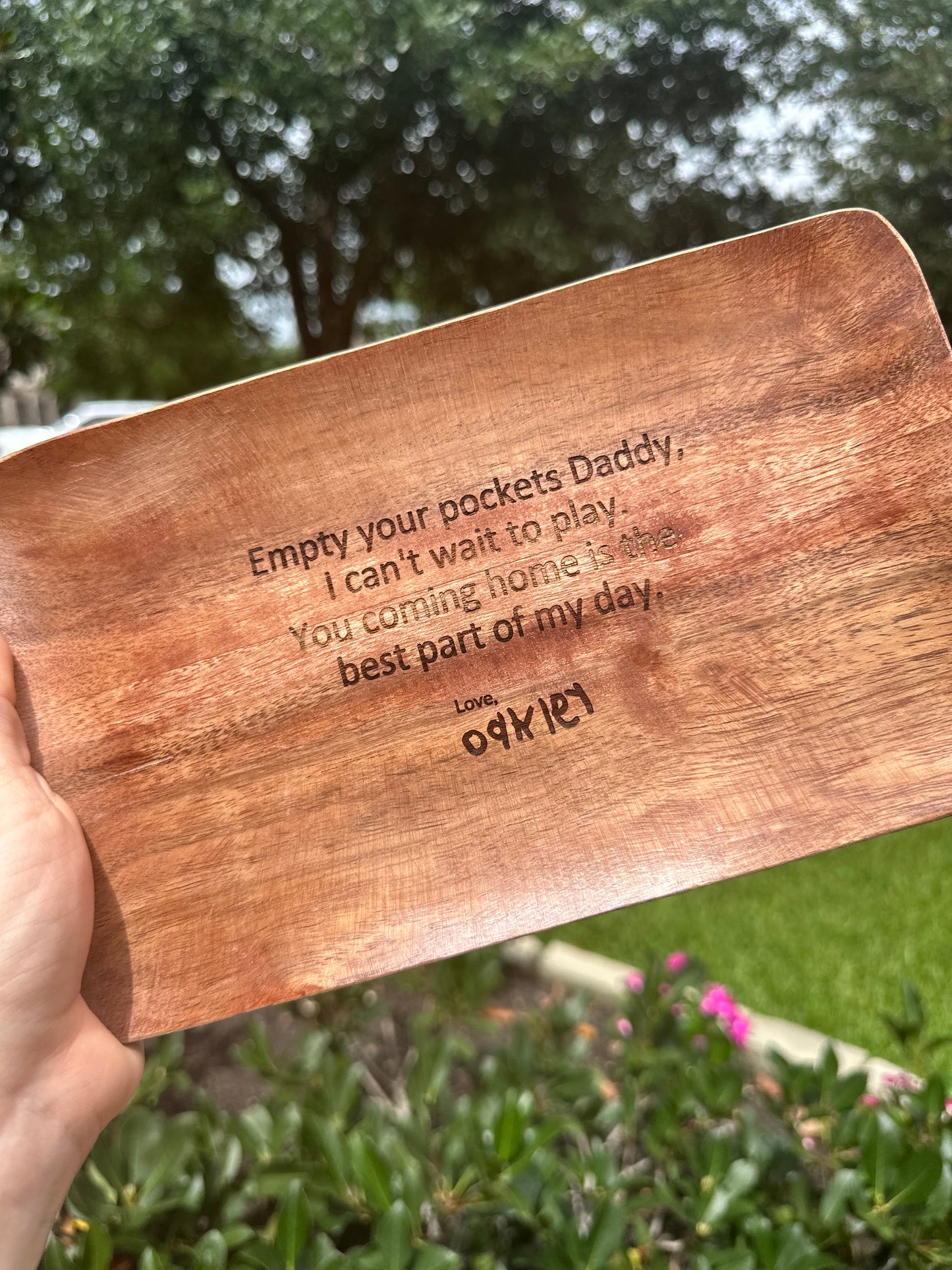Empty Your Pockets Tray