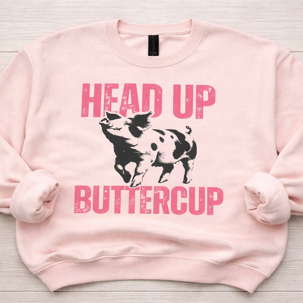 Head Up Buttercup Crewneck
