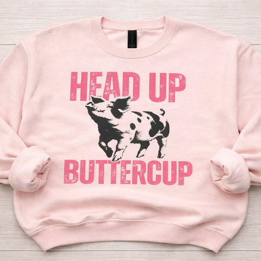 Head Up Buttercup Crewneck