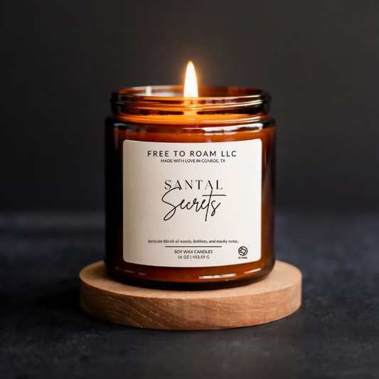 Straight Candle Jars 16 oz