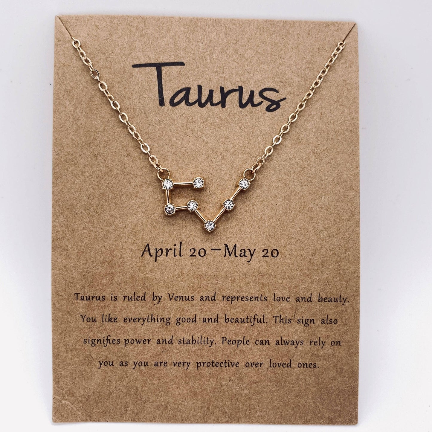Constellation Necklace w/Rhinestones