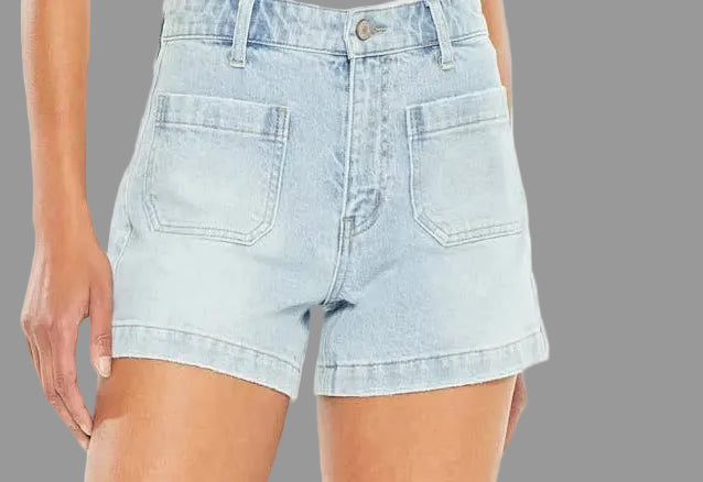 Trouser Denim Shorts