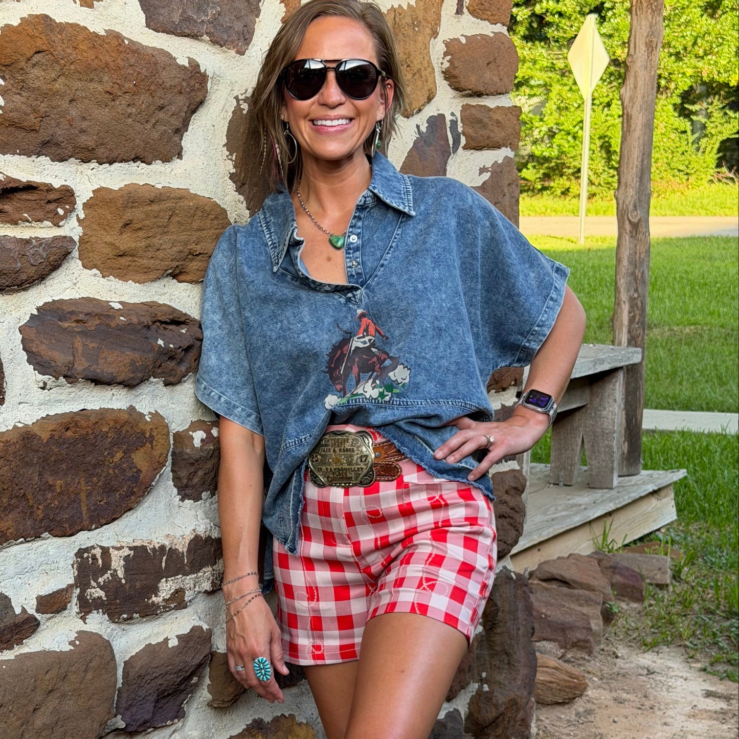 Gingham Gal Shorts