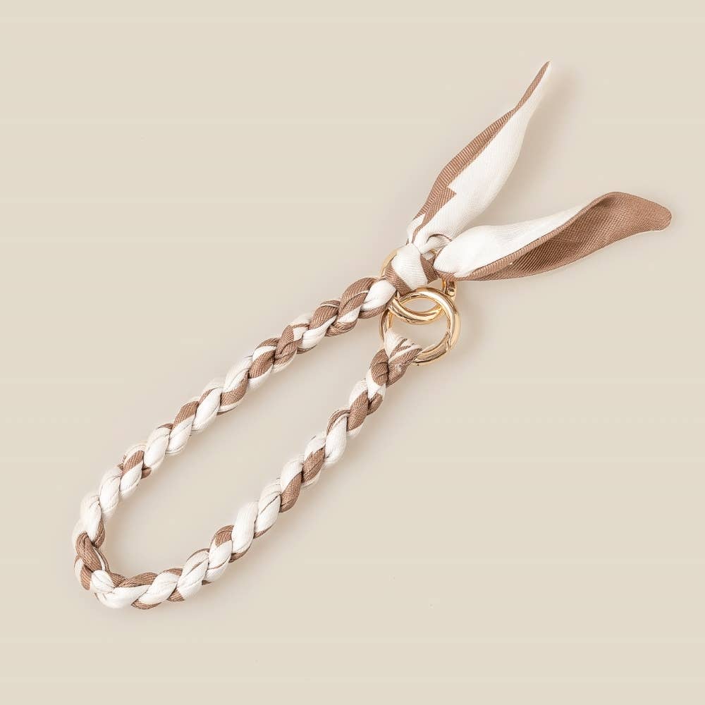 Braided Bandana Bag Charm