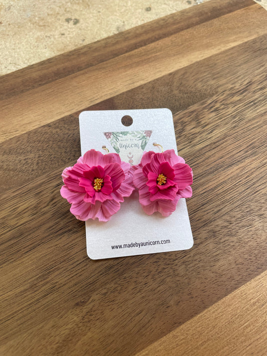 Small Dark Pink Blooms