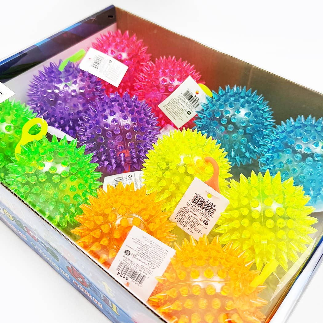 Light Up Spike YoYo Bouncy Ball