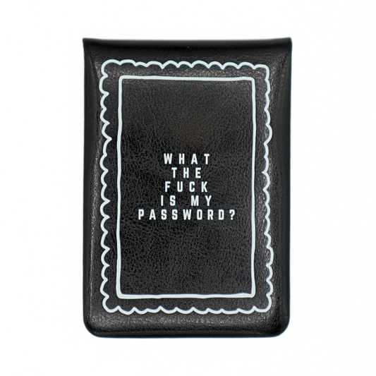 What The F Is My Password Journal