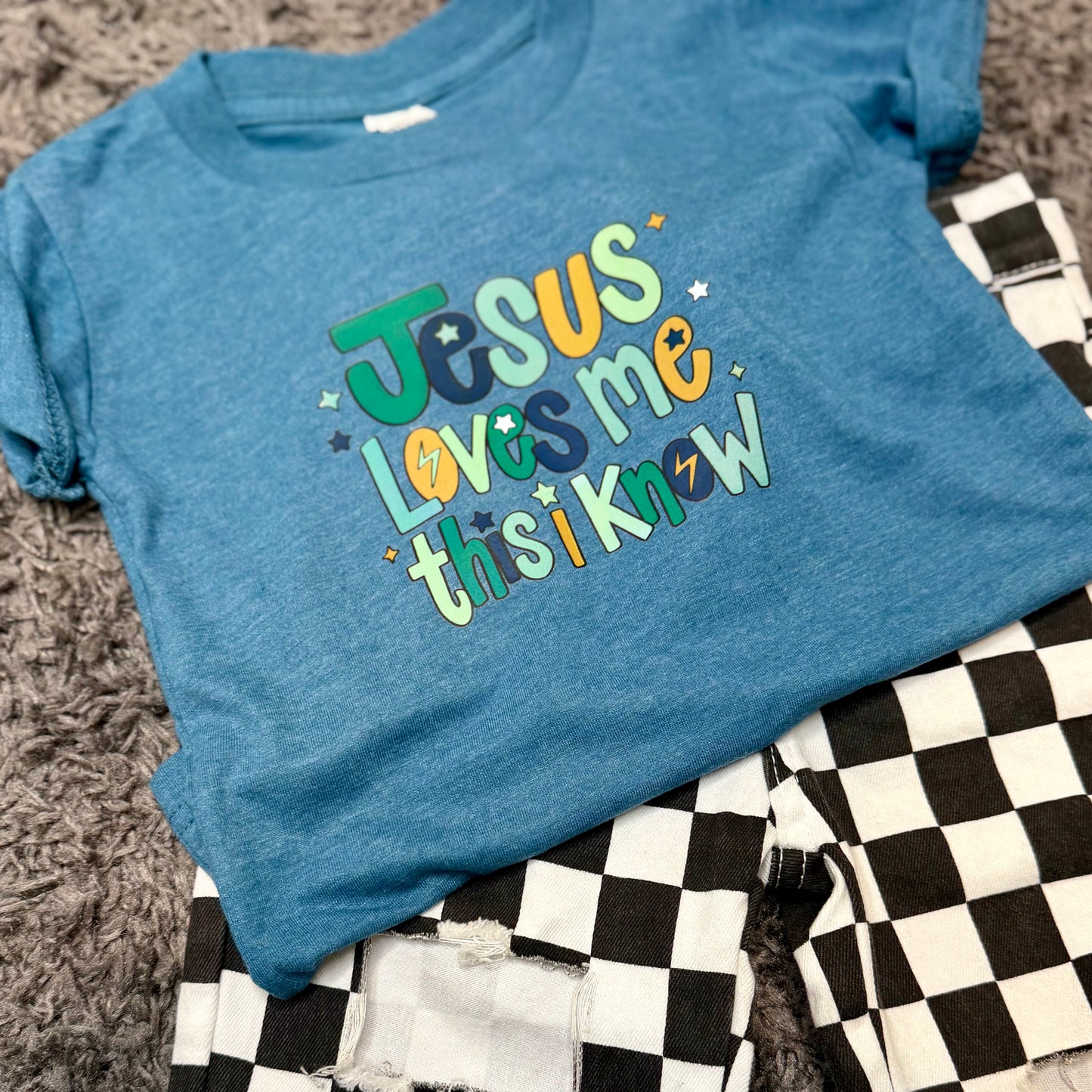 Blue Jesus Loves Me