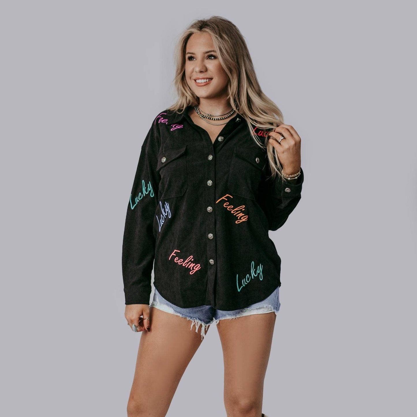 Corduroy Lucky Shacket