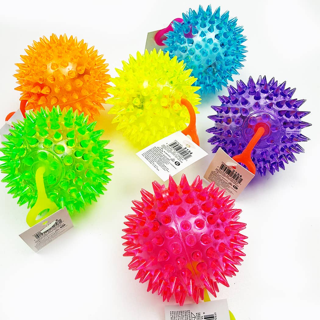 Light Up Spike YoYo Bouncy Ball