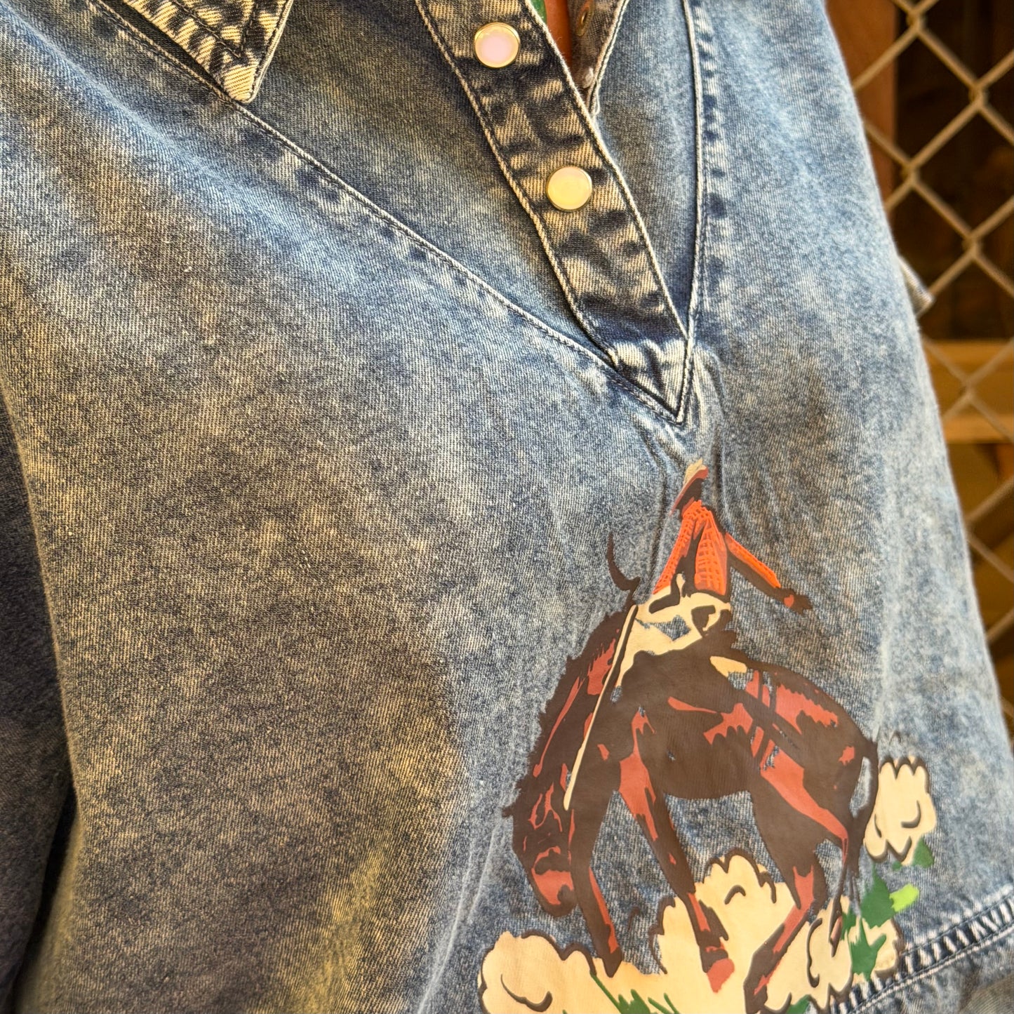 Mane Attraction Denim Top