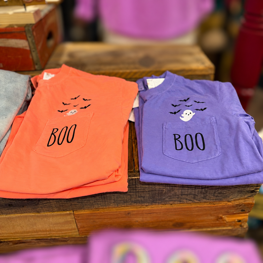 Ghost Boo Pocket Shirt